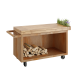 OFYR Mise en Place Table Corten 135 PRO Bois de teck