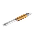 SOMAGIC - Pince Inox 42 cm manche bambou