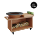 OFYR Island Corten 100 PRO Bois de teck