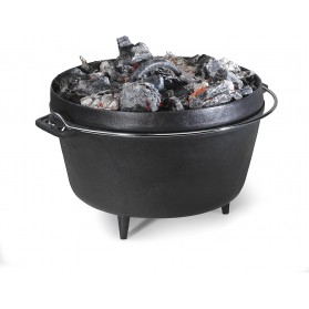 BARBECOOK  -  Cocotte en fonte 9 Litres pour Barbecue Junko